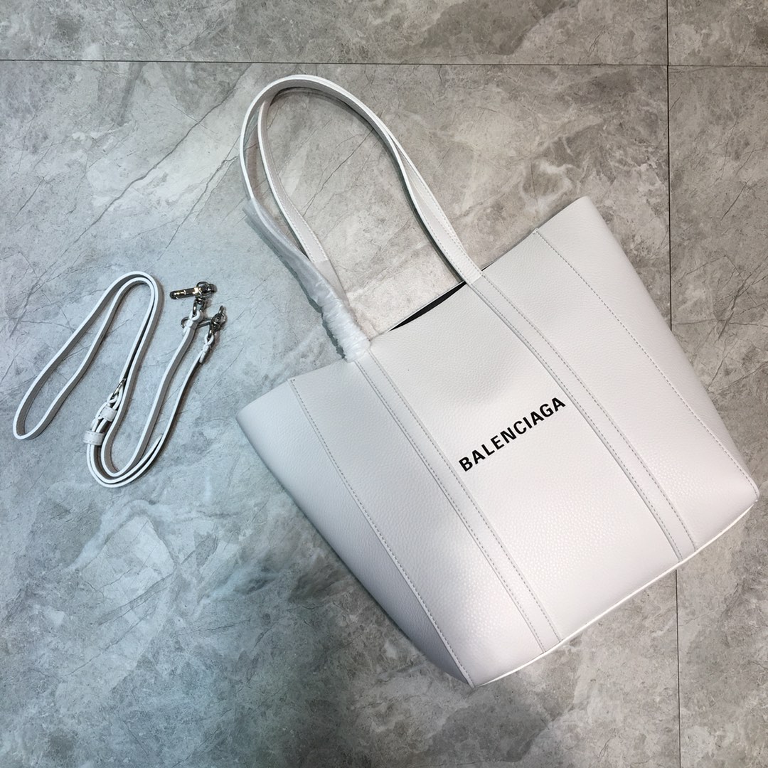 Balenciaga Everyday Small Tote Bag White